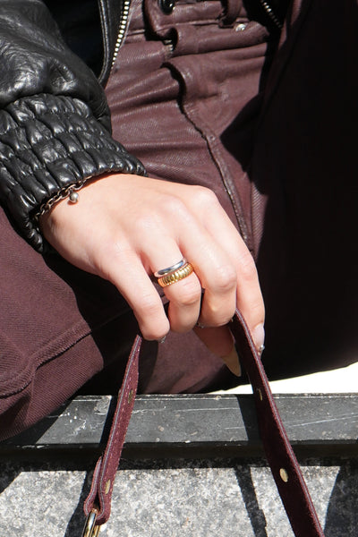 Two Tone - Ring - Edelstahl