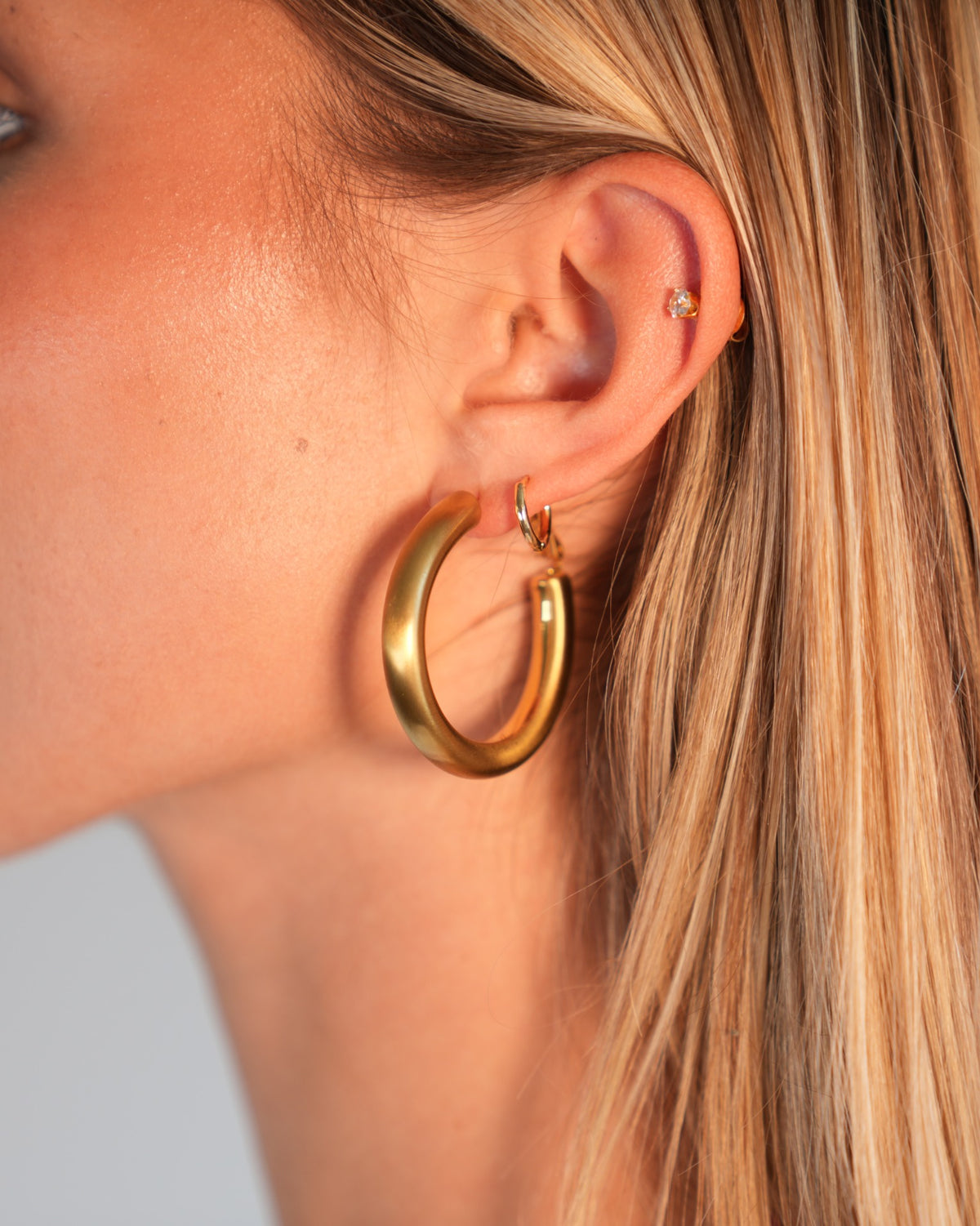 Bold Hoops - Ohrringe - Edelstahl