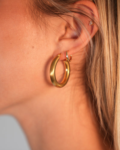 Bold Hoops - Ohrringe - Edelstahl