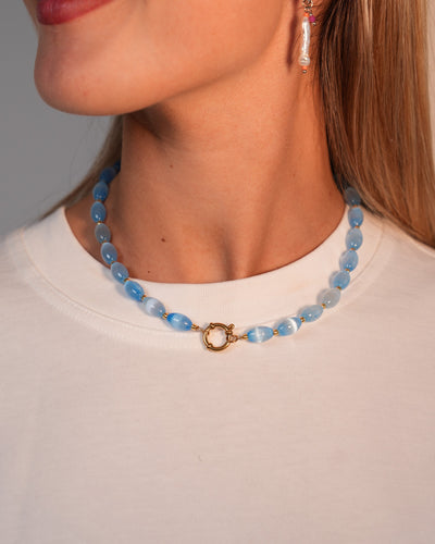 Opaline - Halskette - Edelstahl