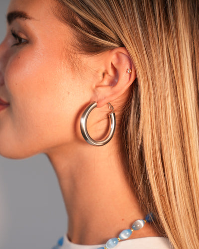 Bold Hoops - Ohrringe - Edelstahl