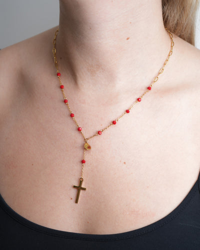 Faith - Halskette - Edelstahl