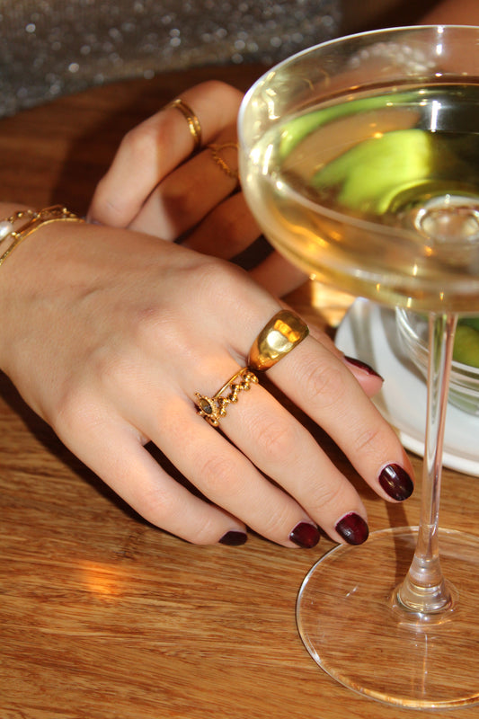 Jaipur - Ring - Edelstahl