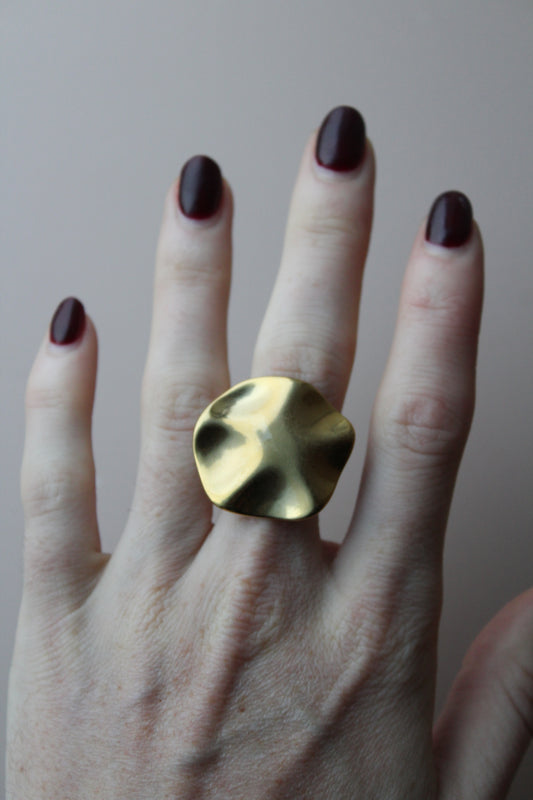 Lois - Ring - Edelstahl - Verstellbar