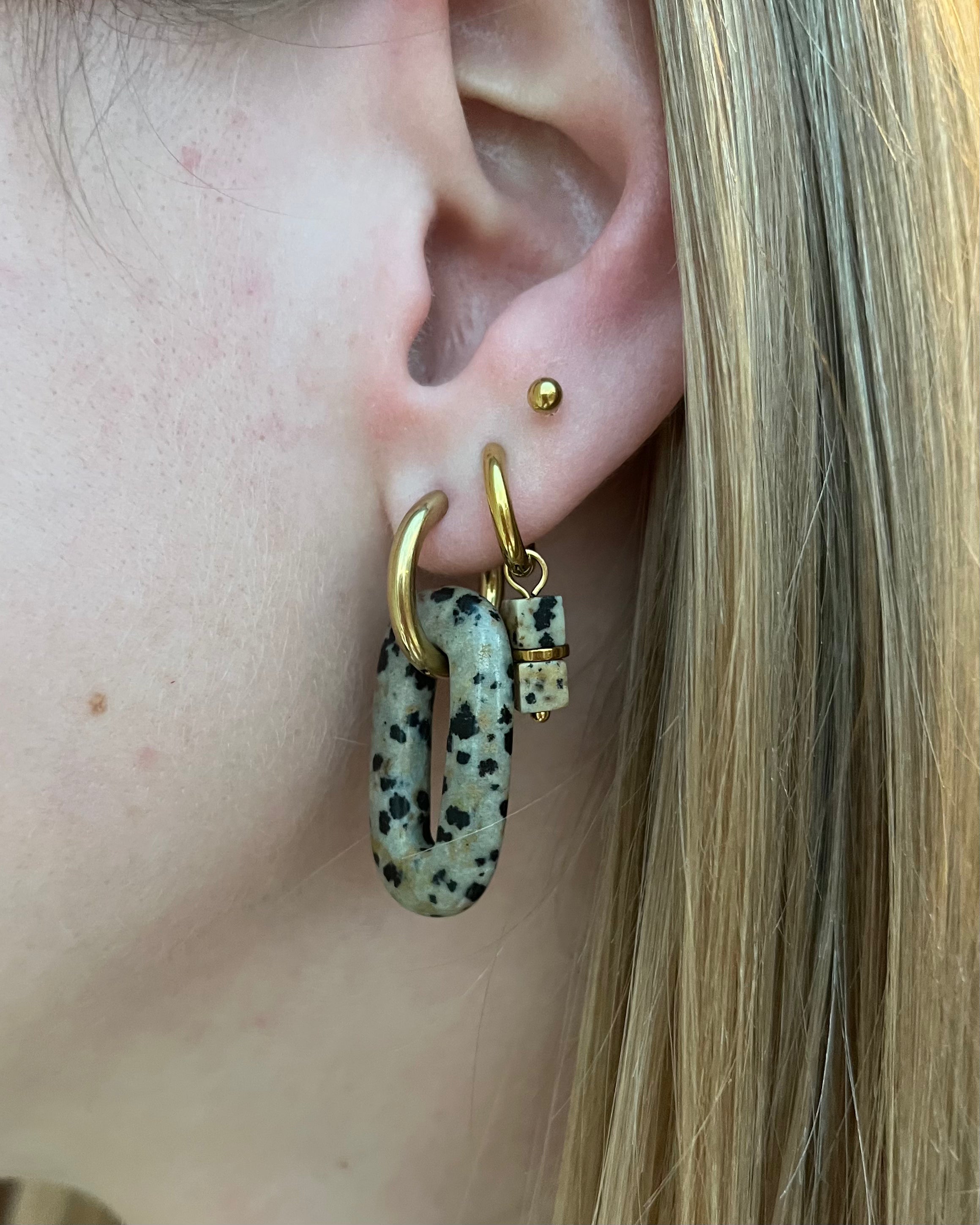 Sierra - Ohrringe - Naturstein - Edelstahl 