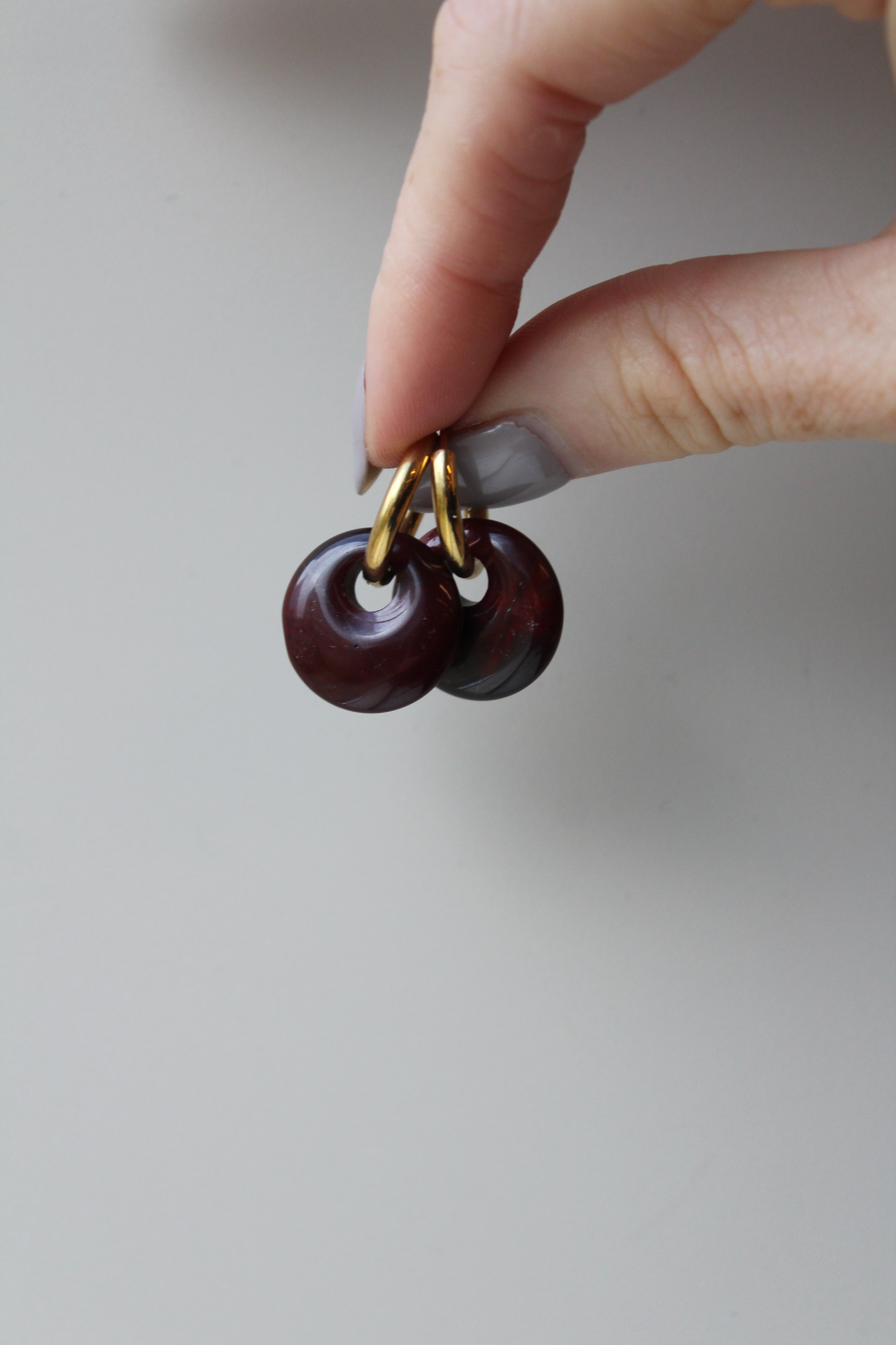 Isadora - Ohrringe - Naturstein - Edelstahl