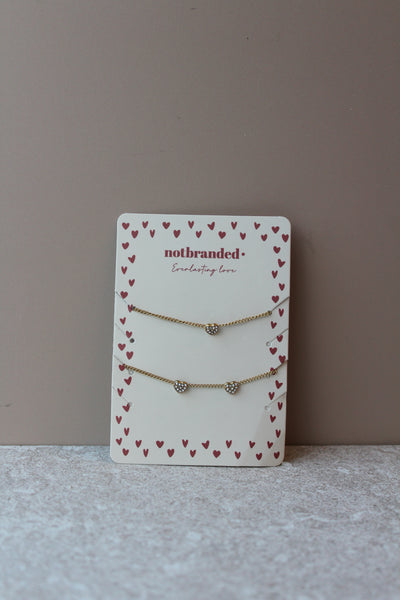 Everlasting love – Armband-Set (2, 3 oder 4) – Edelstahl