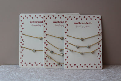 Everlasting love – Armband-Set (2, 3 oder 4) – Edelstahl