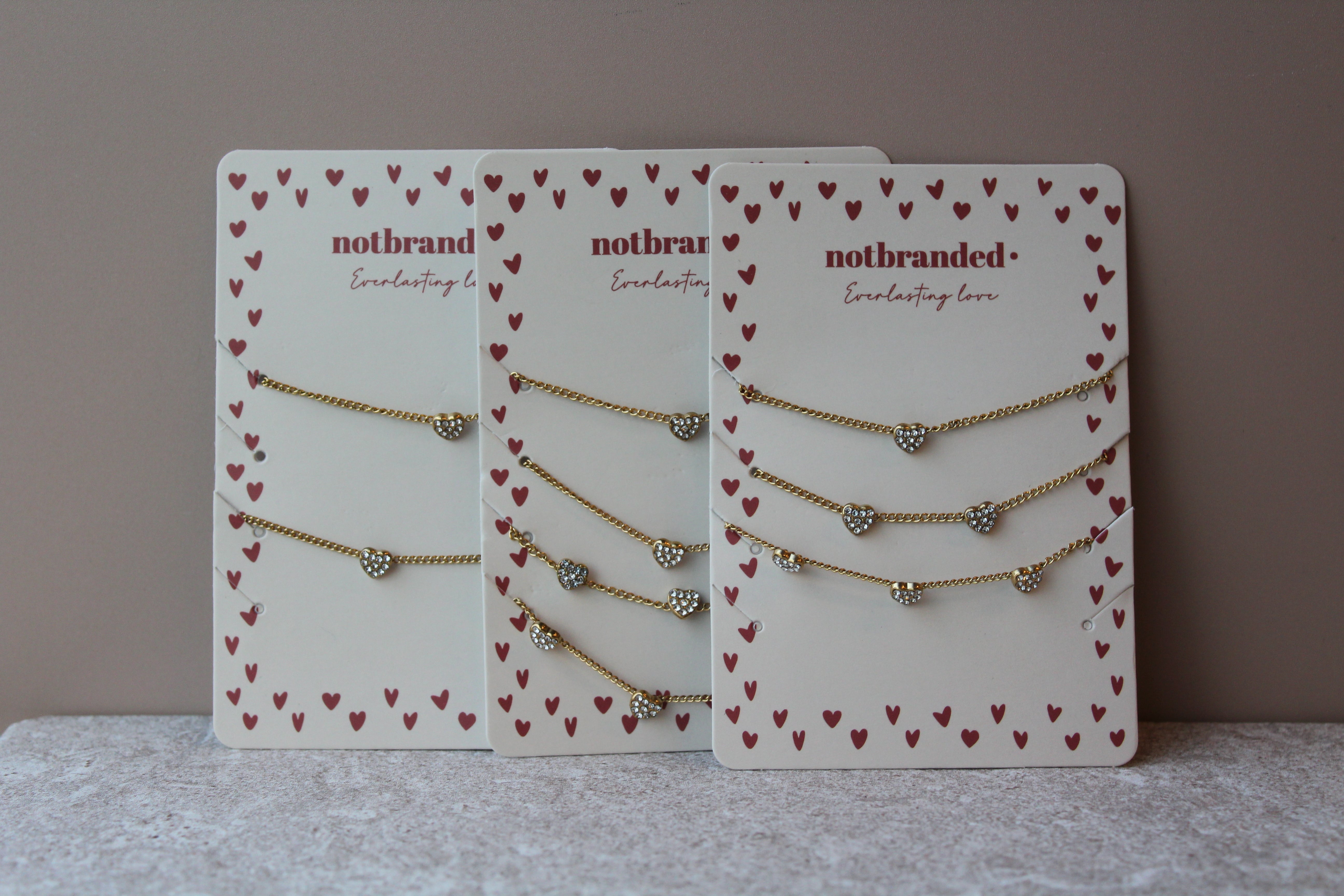 Everlasting love – Armband-Set (2, 3 oder 4) – Edelstahl