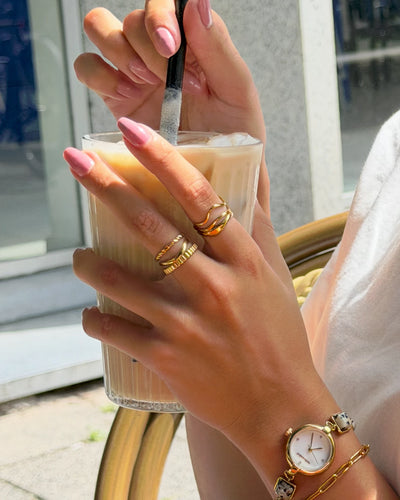 Sascha - Ring - Edelstahl - Verstellbar