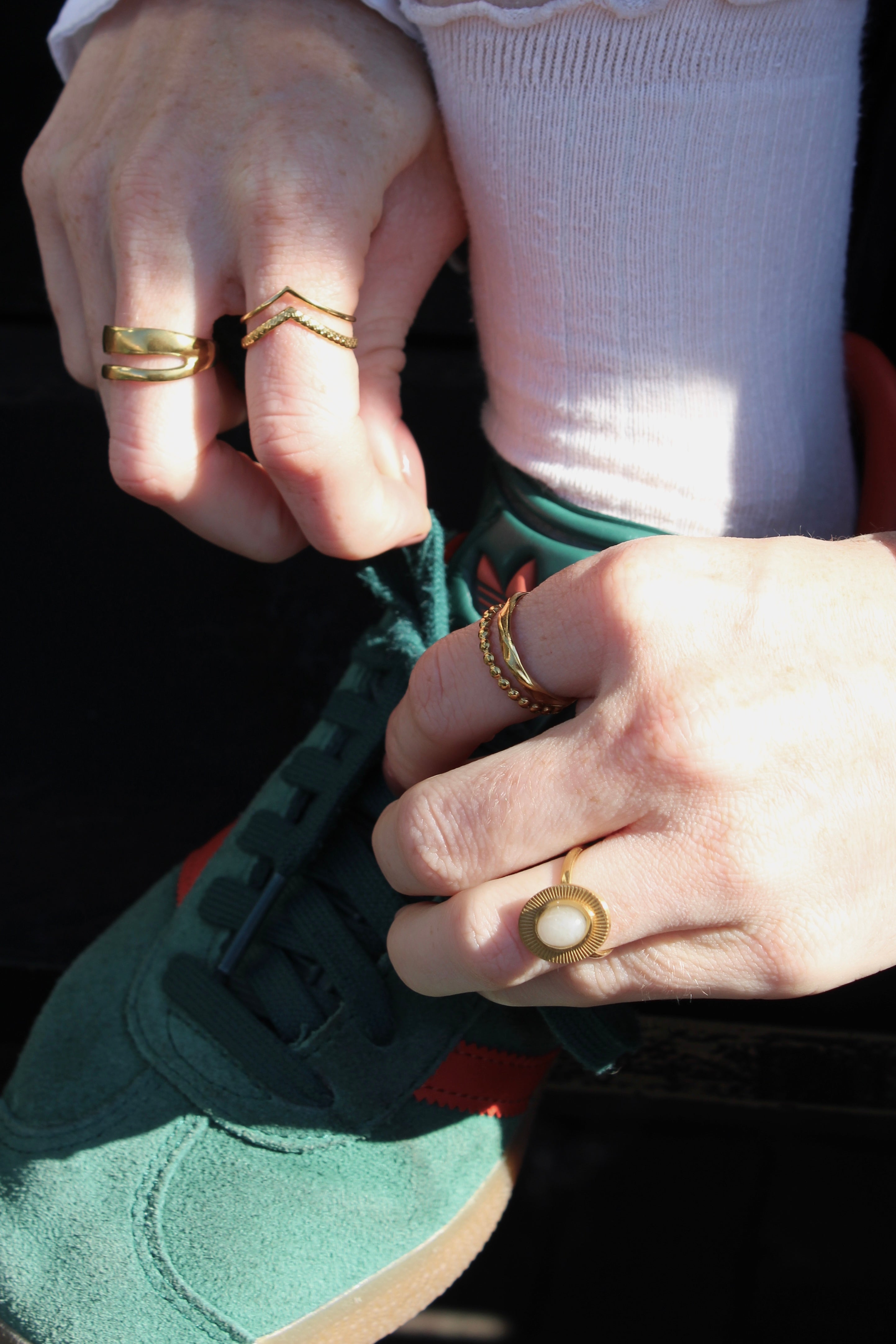 Jennifer - Ring - Stainless Steel - Adjustable