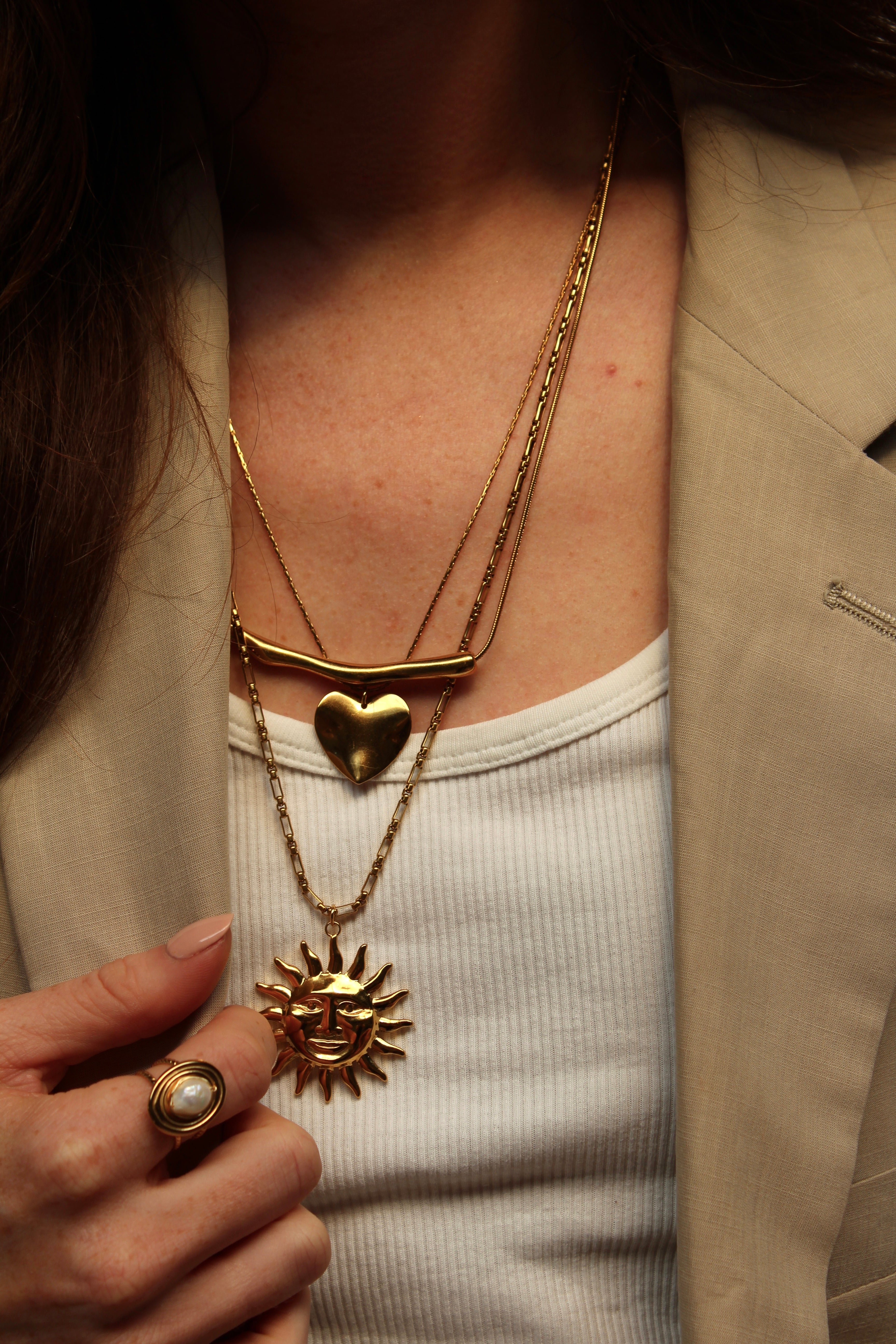 Sunny days - Necklace - Stainless Steel