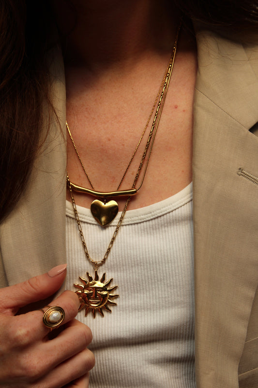 Sunny days - Necklace - Stainless Steel