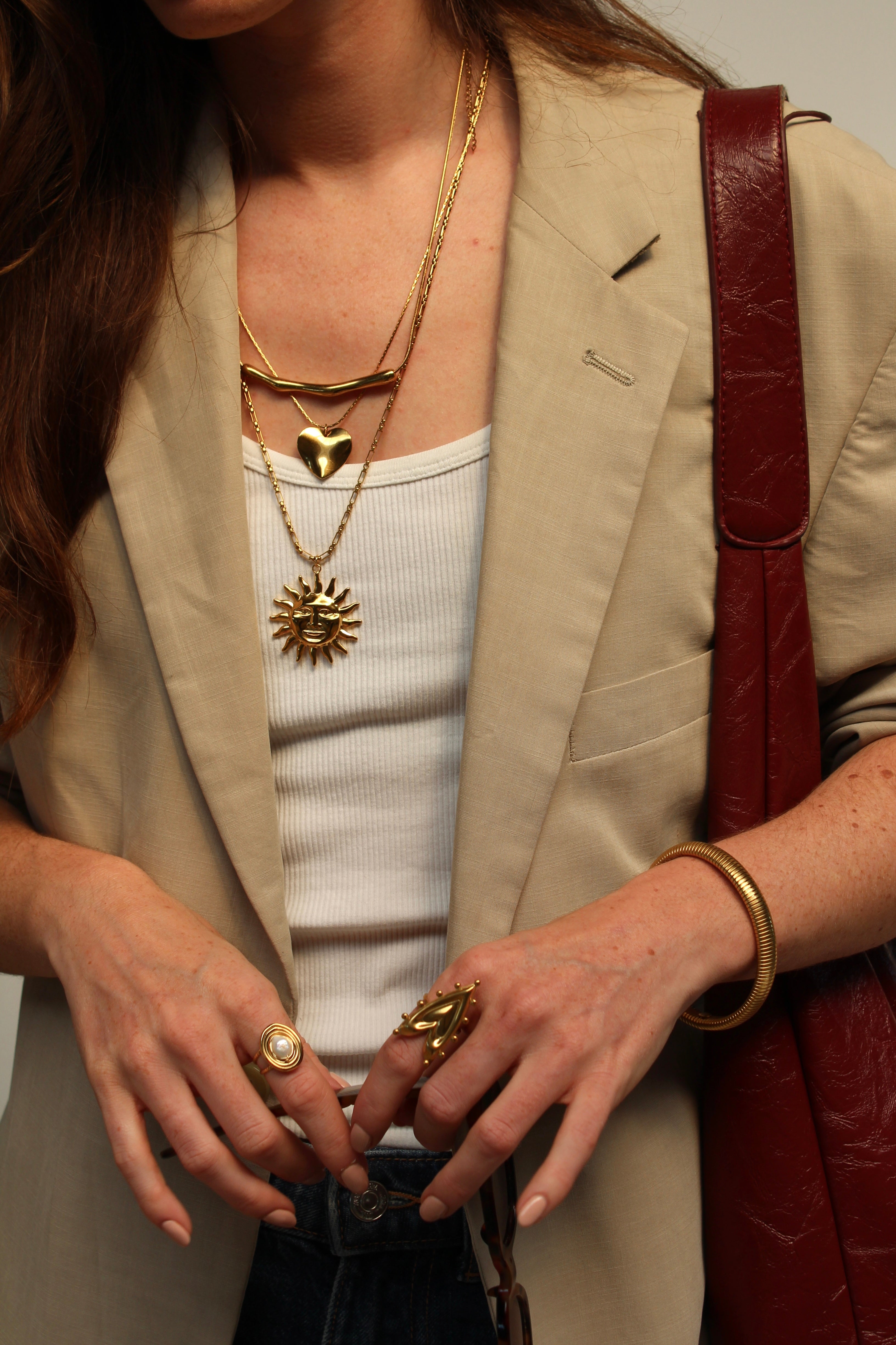 Sunny days - Necklace - Stainless Steel