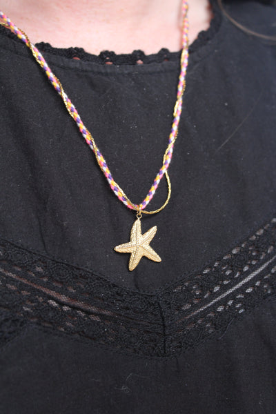 Sea Star  - Halskette - Edelstahl