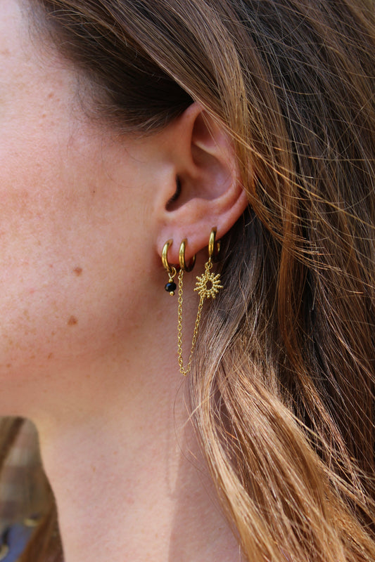 Rêver - Earrings - Natural stone - Stainless Steel