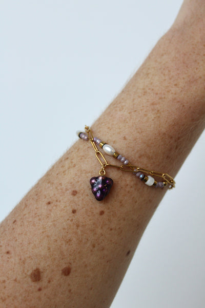 Fruity Grape - Armband - Edelstahl
