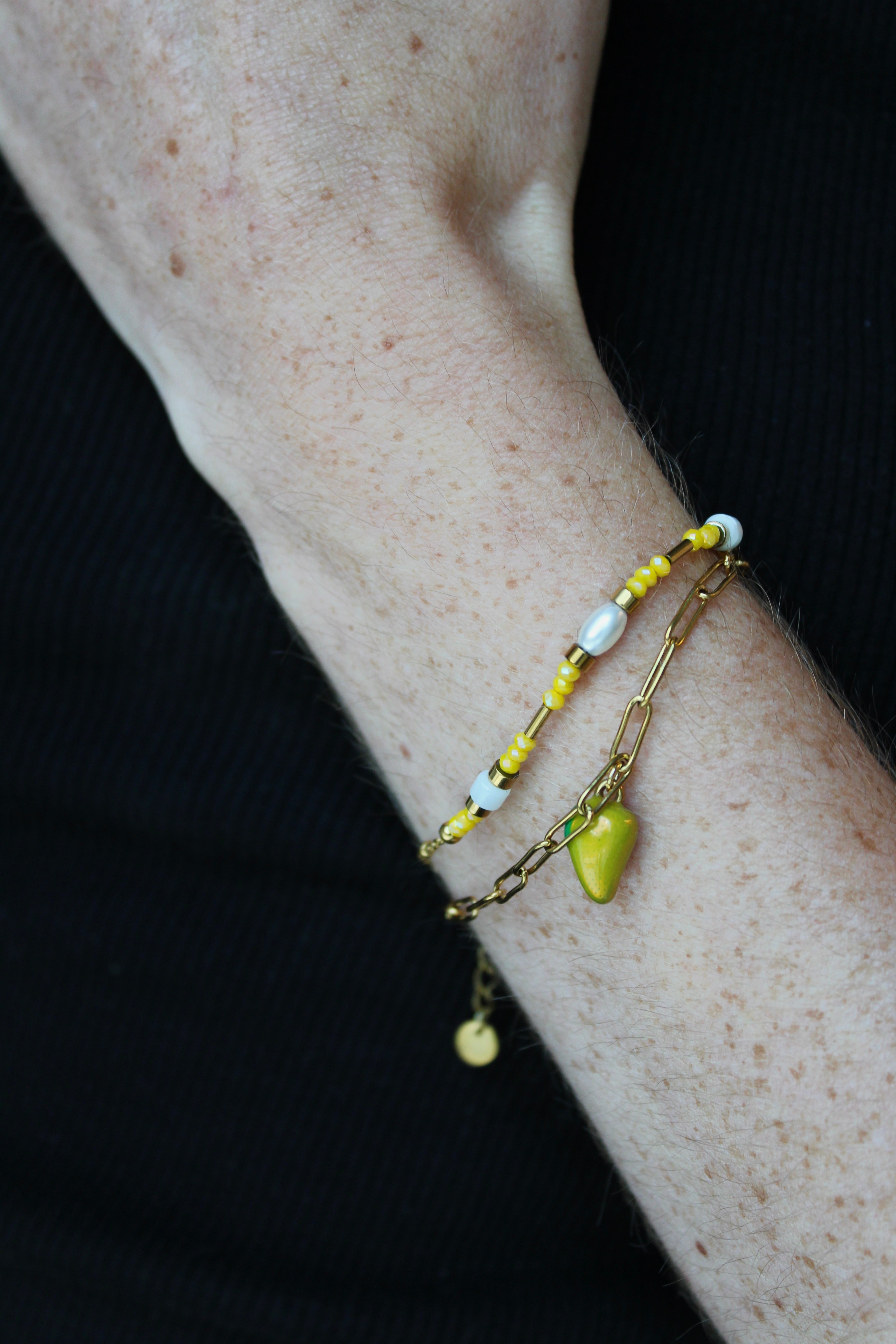 Fruity Lemon - Bracelet - Stainless Steel