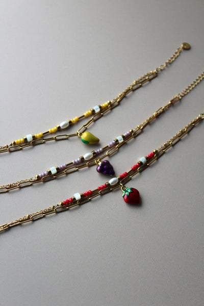 Fruity Grape - Armband - Edelstahl