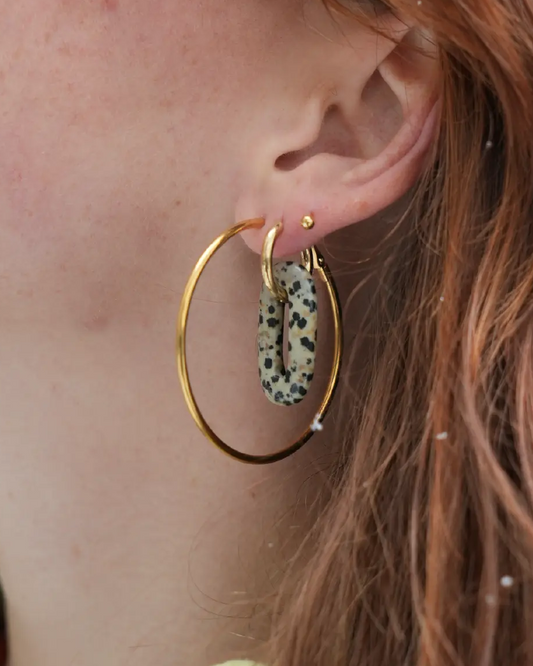 Sierra - Ohrringe - Naturstein - Edelstahl