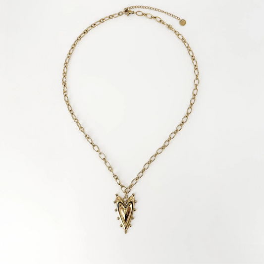Layers of love - Necklace - Stainless Steel