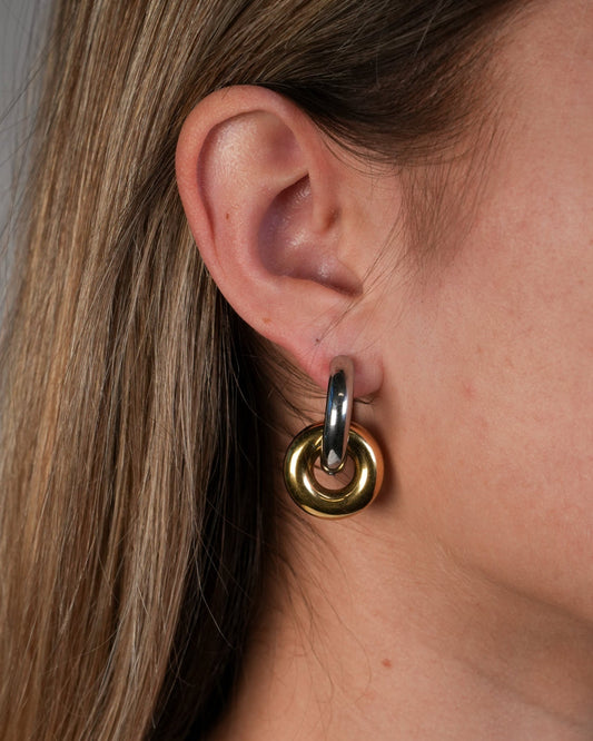 Pixie – Ohrringe – Goldfarben & Silberfarben – Edelstahl