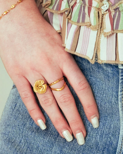 Lenka - Ring - Edelstahl - Verstellbar