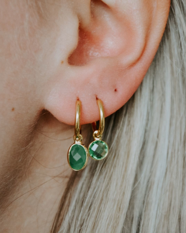 Runde Nina - Ohrringe - Edelstahl