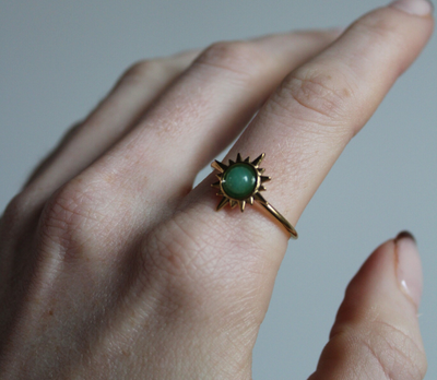 Chasing the sun - Ring - Verstellbar - Edelstahl