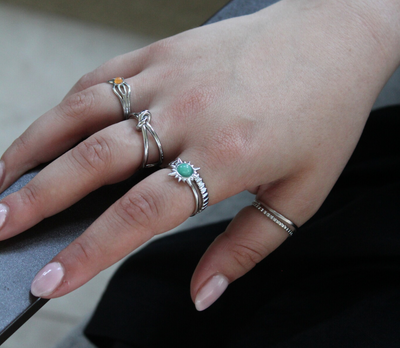 Chasing the sun - Ring - Verstellbar - Edelstahl