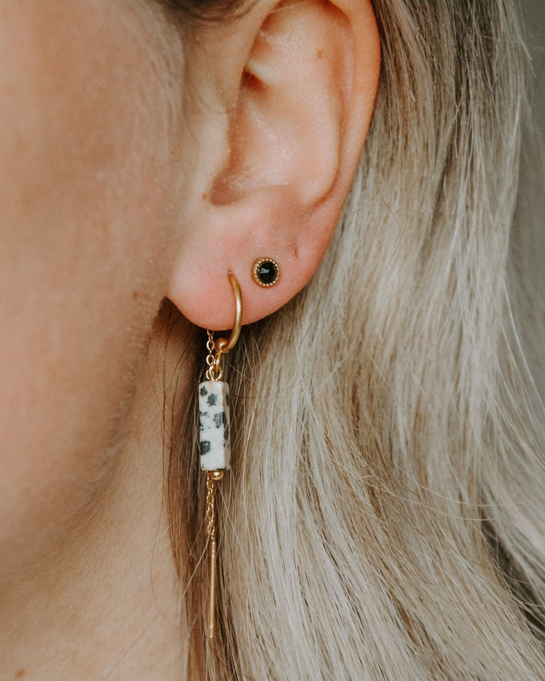 Zirkonia - Ohrstecker - Ohrringe - Edelstahl