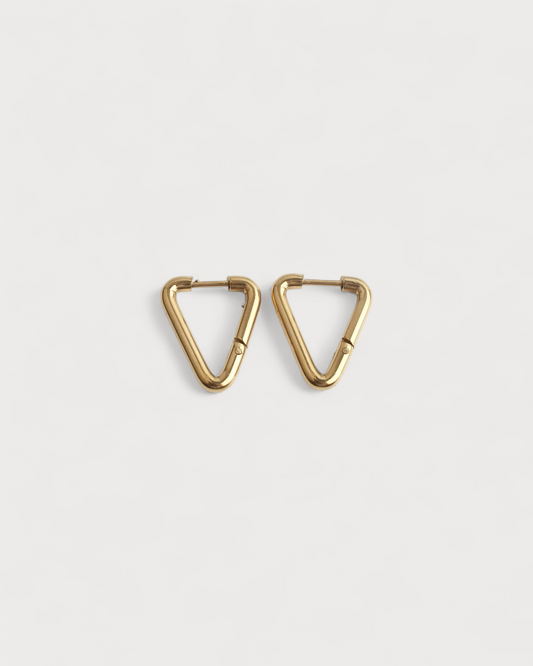 Small Triangle - Ohrringe - Edelstahl