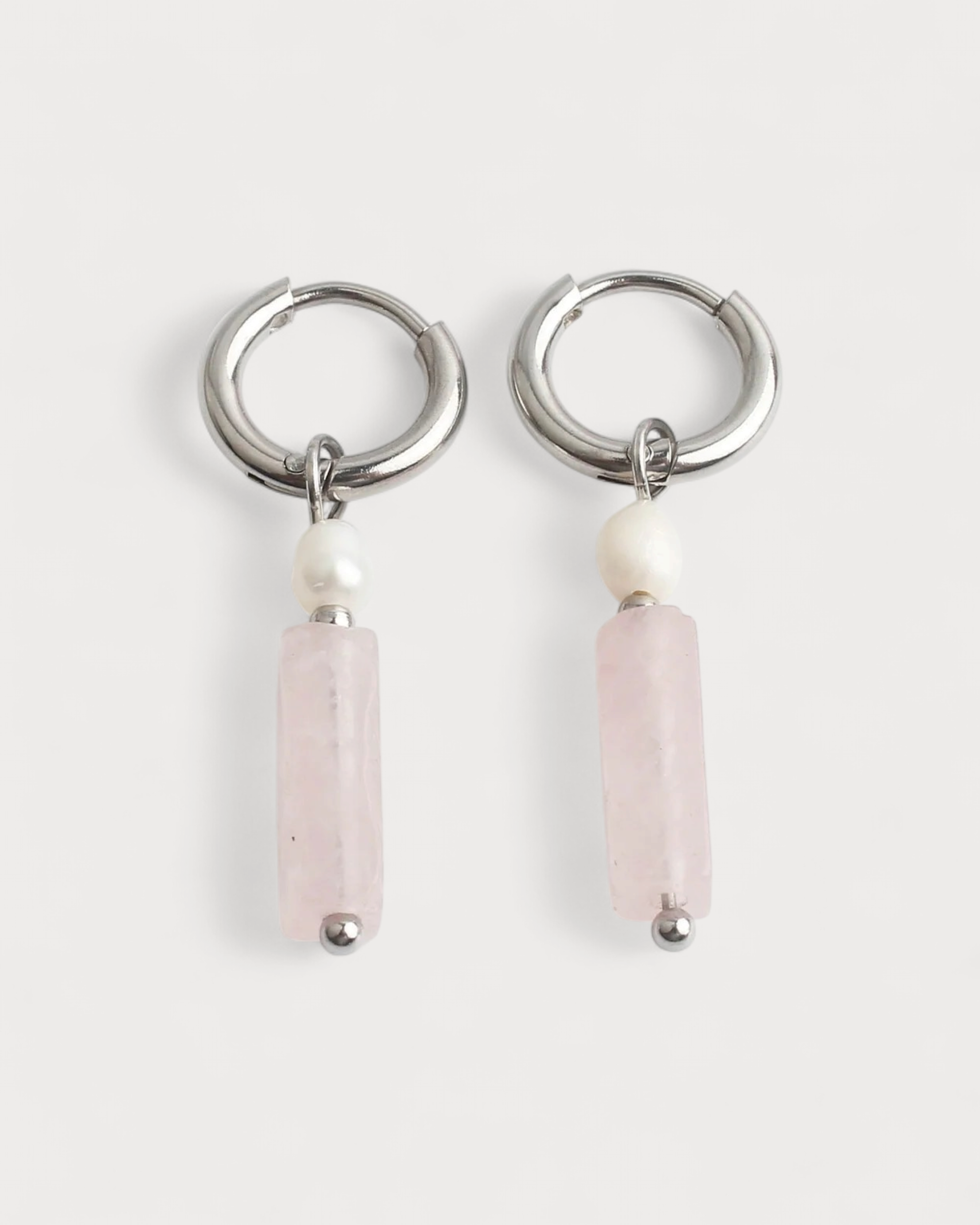 Dora & Pearl - Ohrringe - Naturstein - Edelstahl