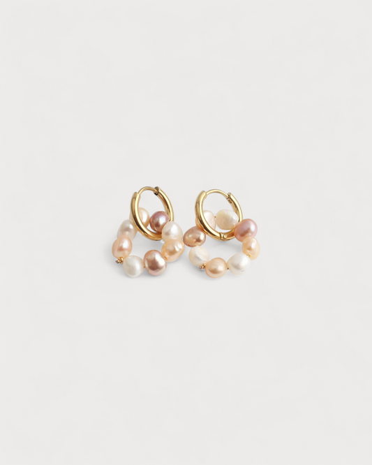 Mix Of Pearls - Ohrringe - Edelstahl