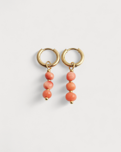 Coral Earrings -Ohrringe - Ohrringe - Edelstahl