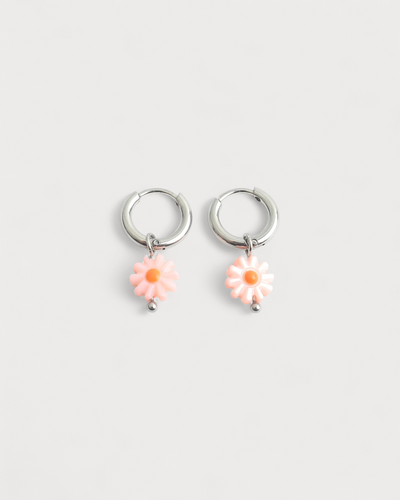 Daisy Flower - Ohrringe - Edelstahl