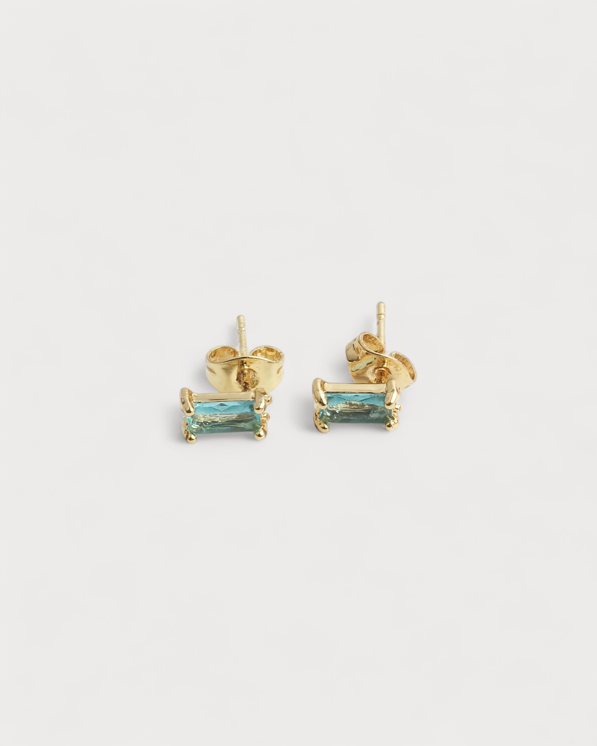 Diamant - Ohrstecker - Ohrringe - Plattiert