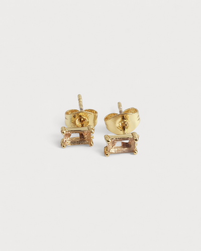 Diamant - Ohrstecker - Ohrringe - Plattiert