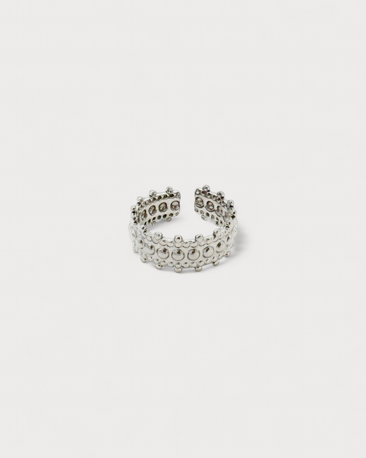 Delilah - Ring - Edelstahl - verstellbar