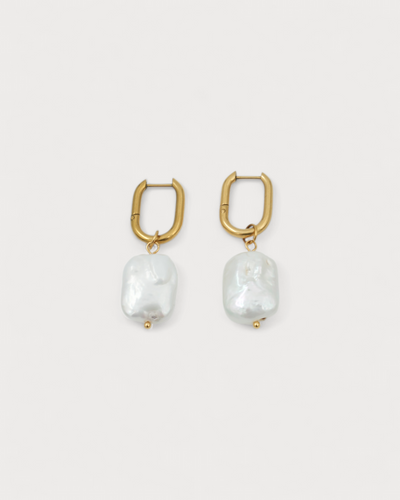 Capri Shell - Ohrringe - Notbranded - Edelstahl