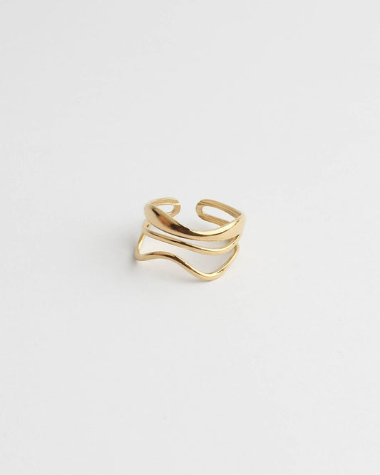 Montaigne - Ring - Stainless Steel - Adjustable