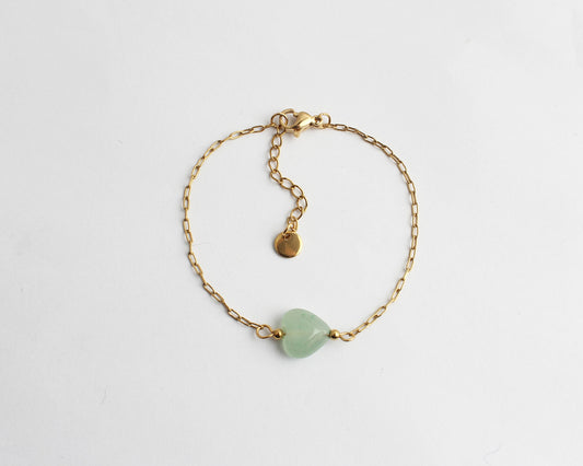 Natural Heart - Bracelet - Stainless Steel