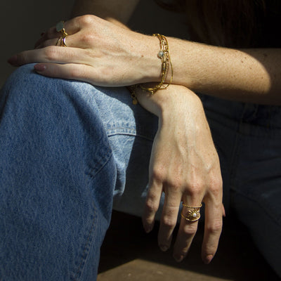 You Are My Sunshine - Ring - Edelstahl - verstellbar