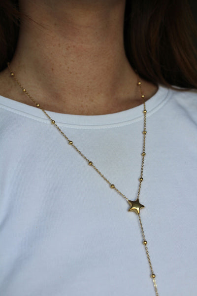 Stars - Halskette - Edelstahl