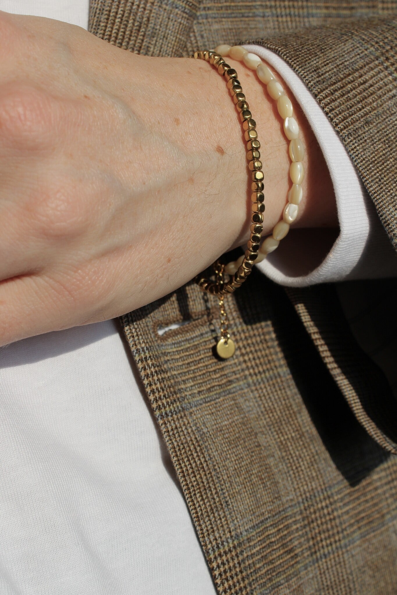 Round Circle - Bracelet - Stainless Steel
