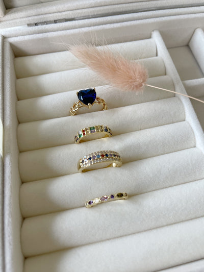 A girls best friend  – Ring – Vergoldet – Verstellbar