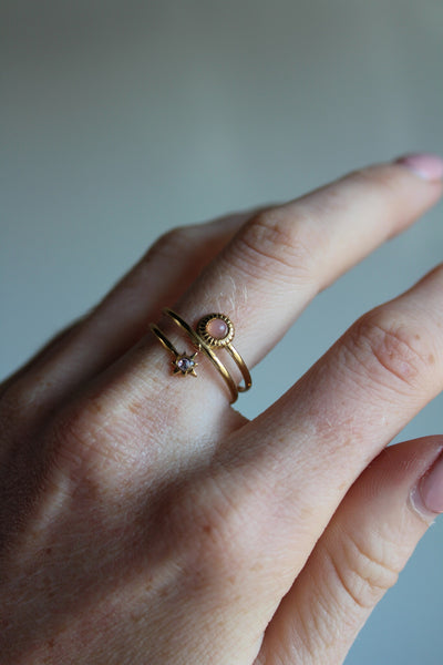 Candace - Ring - Edelstahl - verstellbar