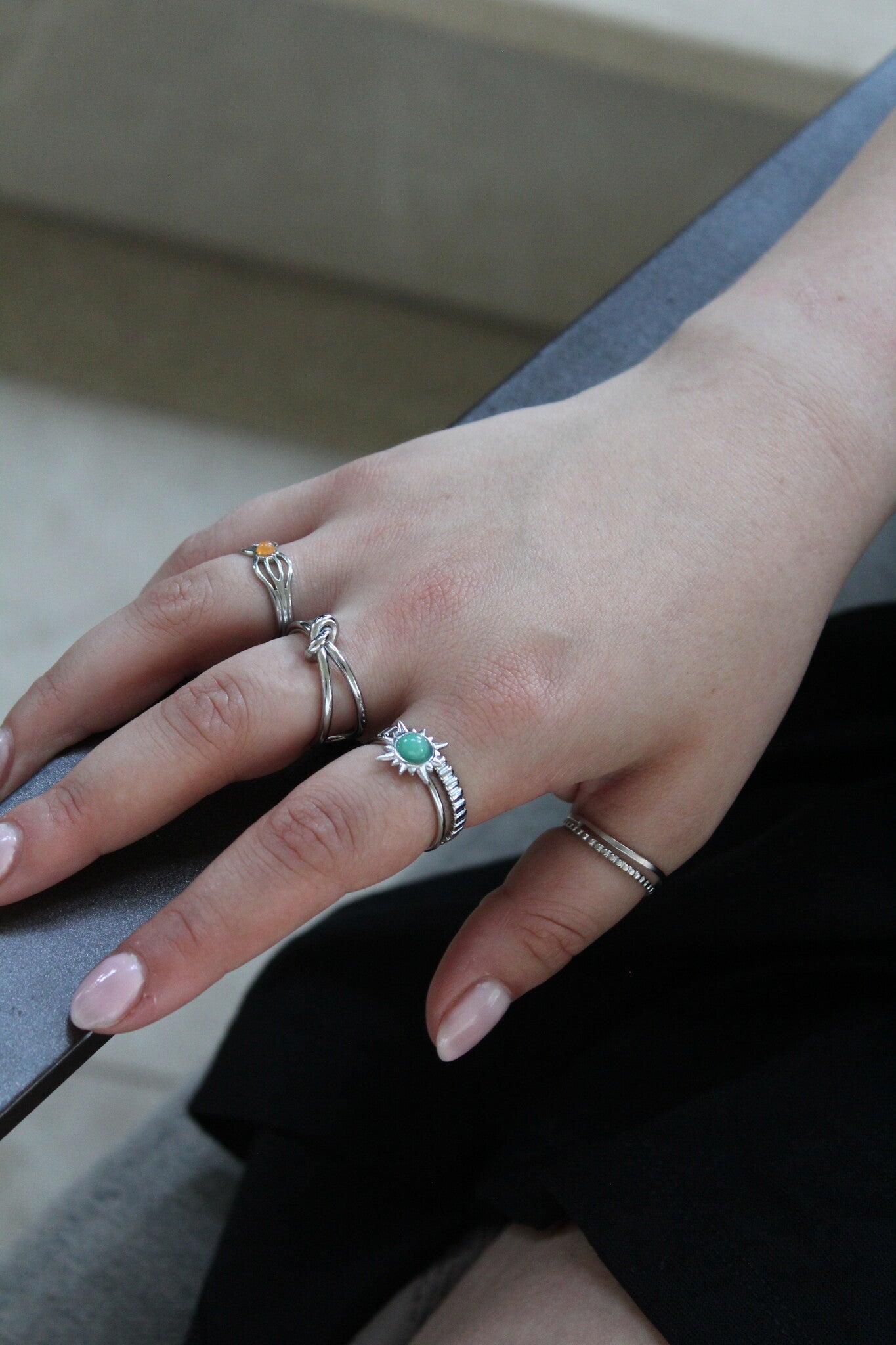 Vera - Ring - Stainless Steel - Adjustable