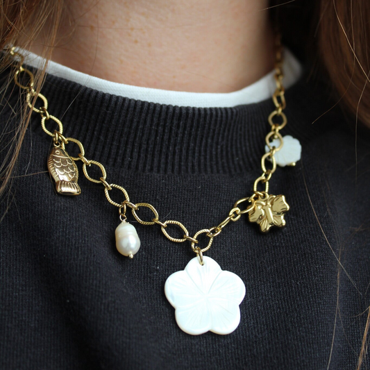Linnea - Necklace - Stainless Steel