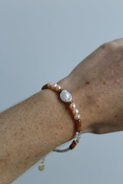 Katara - Armband - Naturstein - Edelstahl